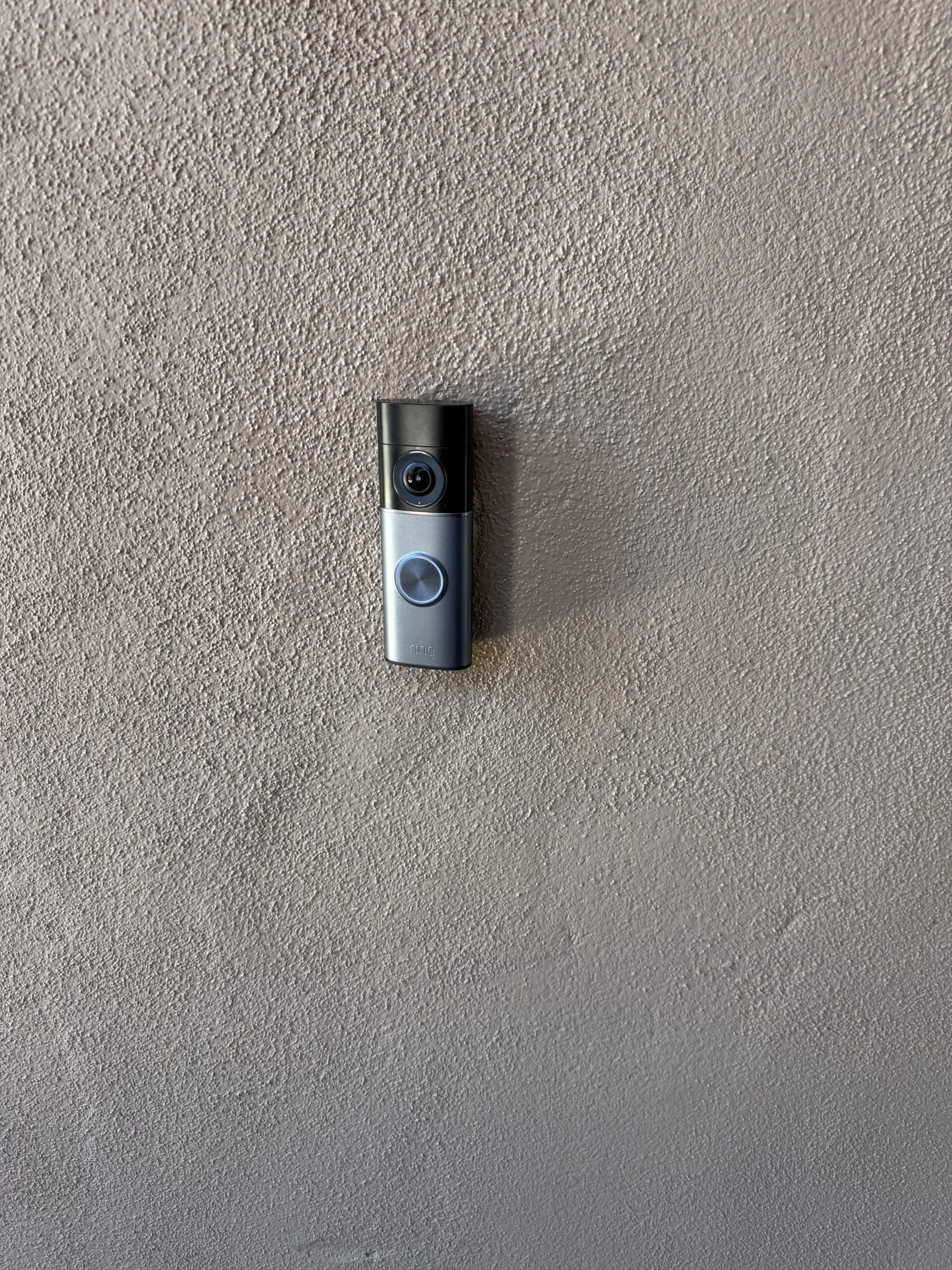 After: Ring Video Doorbell Install