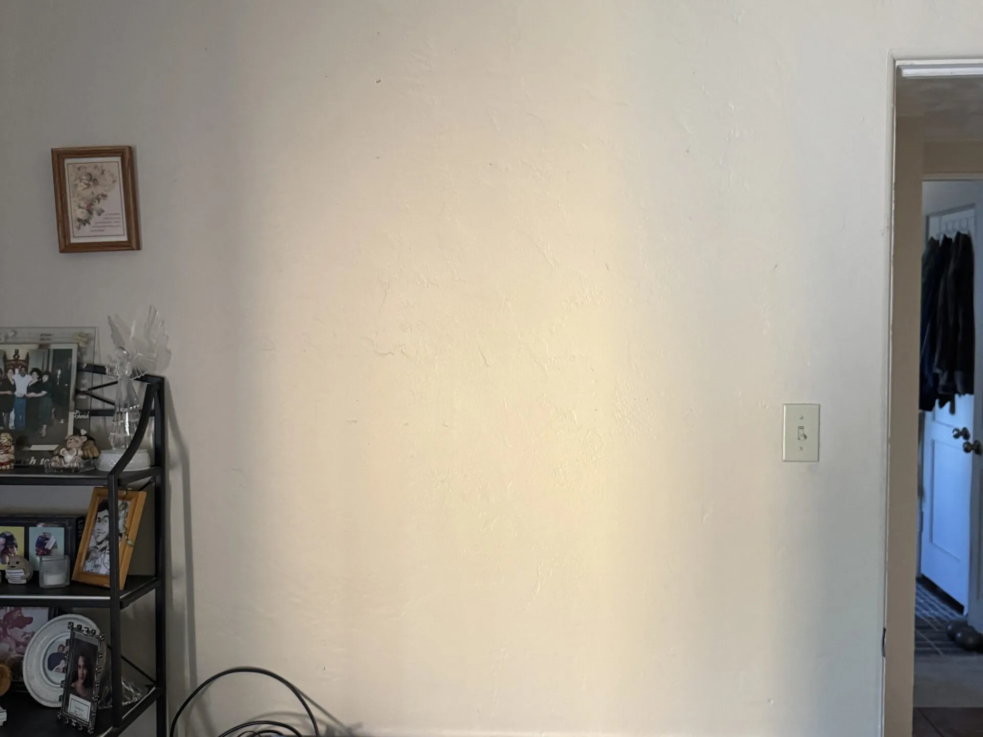 Before: Living Room Flat-Screen TV Mount